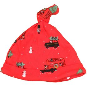 F&F Autós pamut sapka (0-6 hó) baba