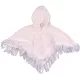 Törtfehér poncsó (56) baba