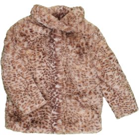 TU Mintás prémes kabát (116) kislány