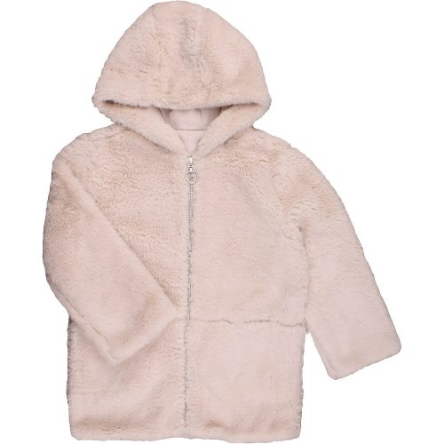 Bézs prémes kabát (104) kislány