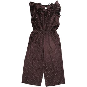 George Fekete bársony jumpsuit (128) kislány