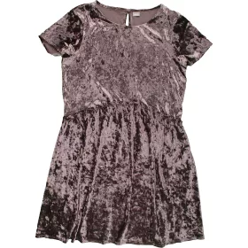 Next Grafit bársonyruha (176) tini lány