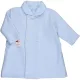 Kék kötött kabát (68) baba