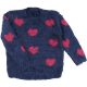 Matalan Szíves pulóver (104) kislány