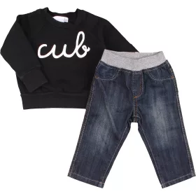 Fekete-farmer szett (74) baba