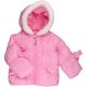 Rózsaszín kabát (80) baba