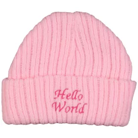 Rózsaszín sapka (0-6 hó) baba