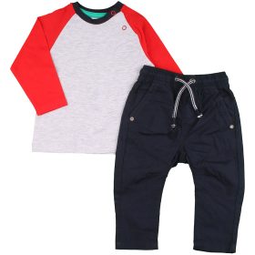 Szürke-kék szett (68) baba