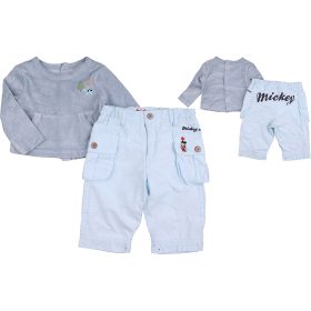 Kék szett (68) baba