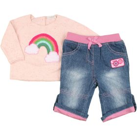 Szivárványos-kék szett (62) baba