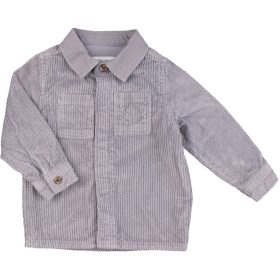 F&F Szürke bélelt kord ing (86) baba