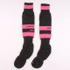 Pink-fekete football zokni (34-39) lány