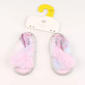 Primark Színes prémes papucs (19) baba