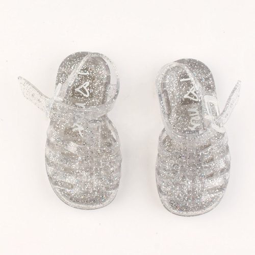 Next Ezüstcsillámos cipő (UK 3) baba