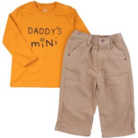 Mustár-drapp szett (80) baba