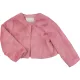 St Bernard Rózsaszín prémes kabát (98) kislány