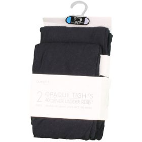 Éjkék nylon harisnya szett (128) kislány