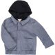 Kék kordbársony kabát (98) kisfiú