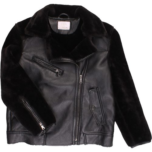 Zara Fekete kabát (152) lány