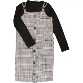 Primark Kockás-fekete szett (152) lány