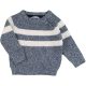 Primark Csíkos kék pulóver (74) baba