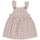 F&F Kockás ruha (92) kislány