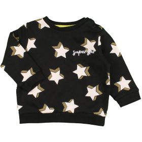 F&F Csillagos pulóver (68) baba