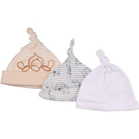 Tigrises-elefántos sapka szett (0-6 hó) baba