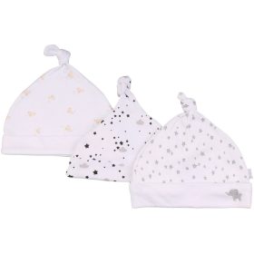 Csillagos-csibés sapka szett (0-6 hó) baba