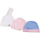 Kék-rózsaszín sapka szett (0-6 hó) baba