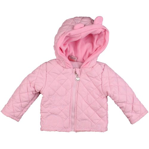 Rózsaszín kabát (62-68) baba