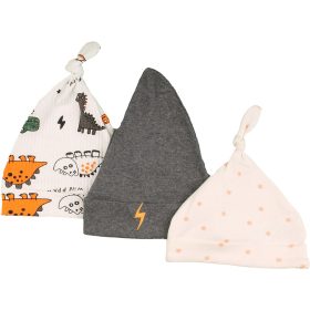 Dínós-mintás sapka szett (0-6 hó) baba