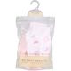 Next Nyuszis-rózsaszín pamut kesztyű szett (0-6 hó) baba