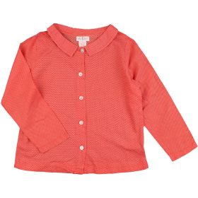 Pöttyös narancs blúz (110) kislány