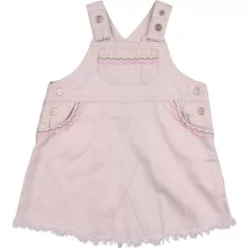 Hímzett bézs ruha (68) baba