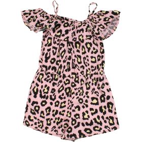 Primark Mintás rózsaszín playsuit (104) kislány