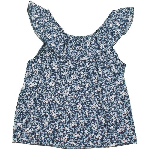 H&M Kékvirágos felső (110-116) kislány