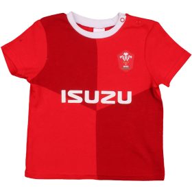 Piros póló (80-86) baba