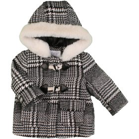 F&F Kockás szövetkabát (68) baba