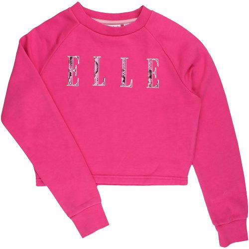 Rózsaszín pulóver (140-146) lány