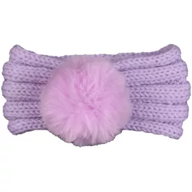 Lila fülvédő (0-6 hó) baba