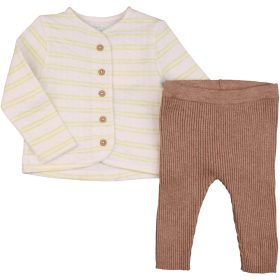 Csíkos-bordázott szett (68) baba