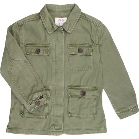 Zara Khaki kabát (128) kislány
