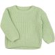 Zöld zsenília pulóver (110) kislány