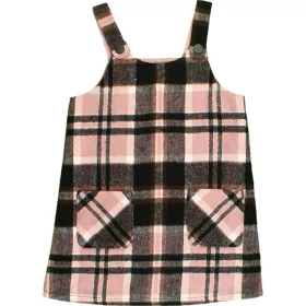 F&F Kockás szövetruha (104) kislány