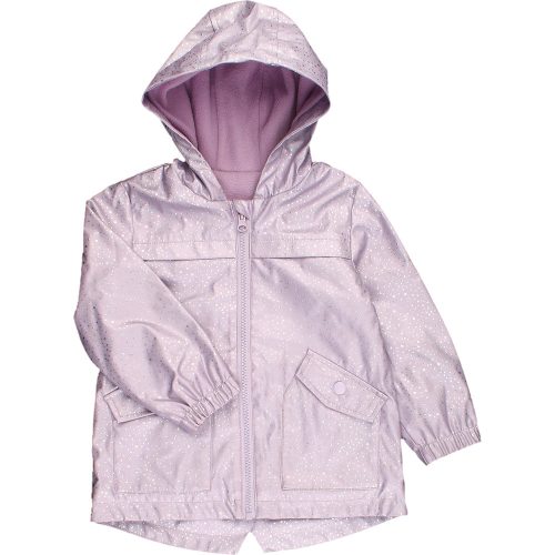 Pöttyös lila kabát (98) kislány