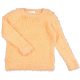 H&M Drapp szőrös pulóver (122-128) kislány