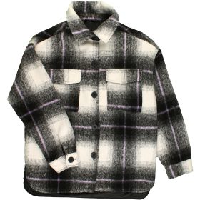 Kockás kabát (146) lány