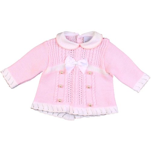 Rózsaszín pulóver (62) baba