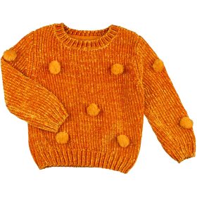 Primark Mustár zsenília pulóver (98) kislány